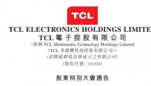 TCL电子发布股东特别大会通告