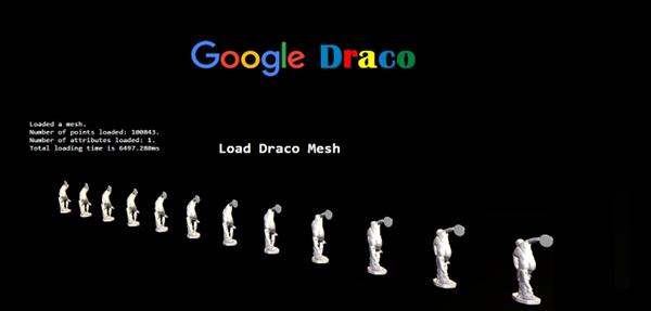 WebVR新技术：谷歌开源3D压缩工具Draco