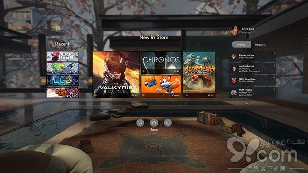 Oculus：平台多款VR游戏收入超100万美元