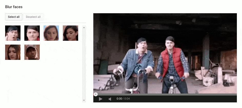 YouTube升级人脸模糊工具：点点鼠标就能轻松完成所有模糊操作