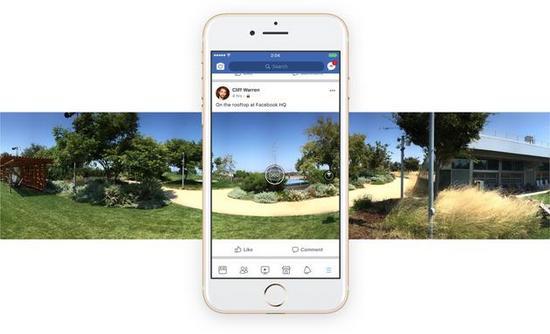 Facebook使用人工智能给360度照片“纠偏”