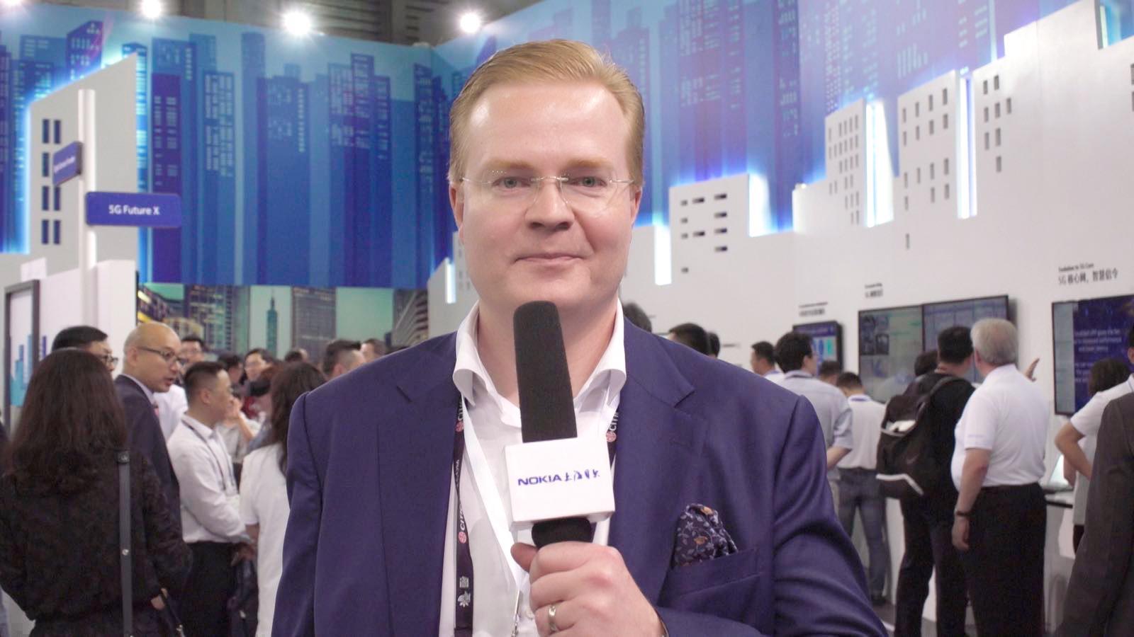 Tommi Uitto：年底前诺基亚与运营商合作的5G项目将达到100个