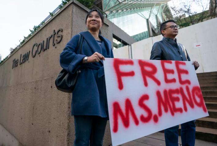 华为CFO孟晚舟获保释，加拿大疑遭报复，前外交官北京被拘！