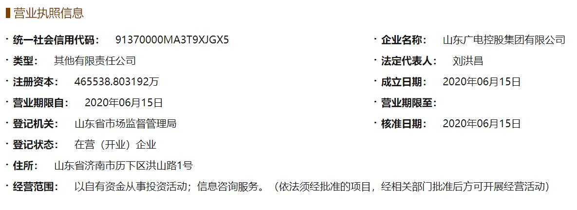 山东46亿再注册“全国一网”股份公司山东发起人为哪般?-DVBCN