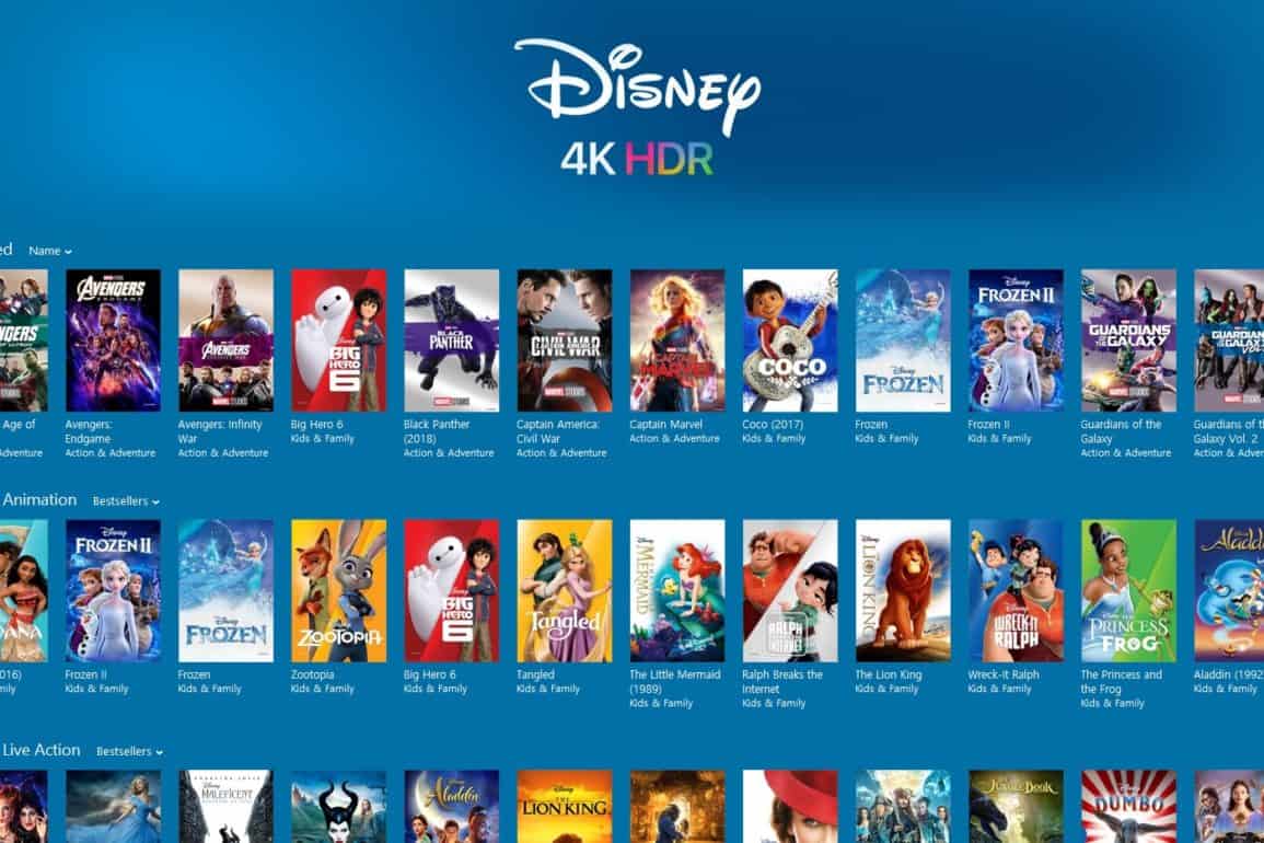 迪士尼漫威、星球大战等4K電影上架iTunes